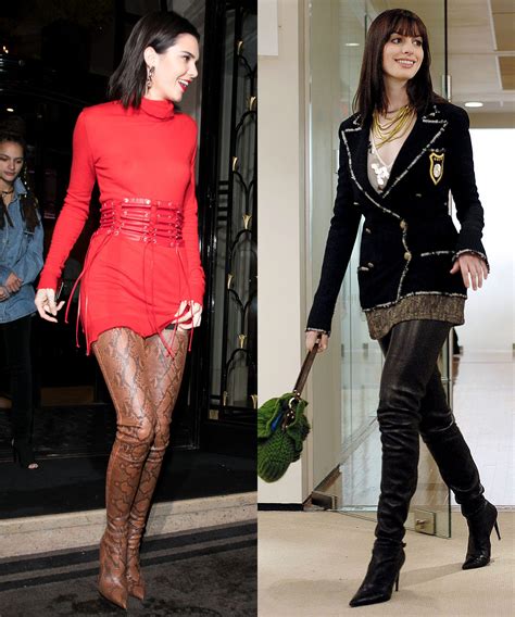 devil wears prada thigh high boots|Prada wears fashion.